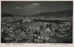 Birdseye View of Athens Postcard