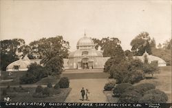 Conservatory, Golden Gate Park Postcard