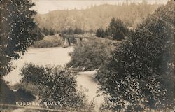 Russian River Guerneville, CA R.H. Eas Photo Postcard Postcard Postcard