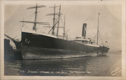 Steamer "Lansing" at the Dock San Francisco, CA Weidner Photo Postcard Postcard Postcard