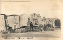 Fountain Rome, Italy Postcard Postcard Postcard