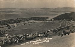 King City Stampede 7-5-36 Postcard