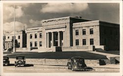 Lassen County Court House Postcard