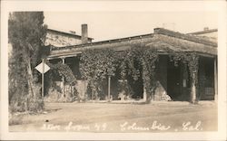 Remains of a Store from 1849, Gold Rush Postcard
