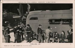 American Red Cross Clubmobile - Somewhere in Great Britain Postcard