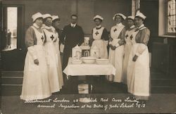 Detachment London and British Red Cross Society Postcard