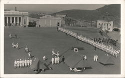 Navy Medical Drill Yerba Buena Postcard