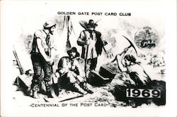 Centennial of the Post Card, 1969 - Golden Gate Post Card Club San Francisco, CA Postcard Postcard Postcard