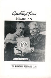 Greetings from Michigan - The Wolverine Post Card Club Postcard