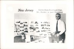 New Jersey Garden State Post Card Club. Mr. Harder is past President Postcard