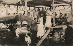 4th of July Public wedding at Dallas South Dakota Postcard