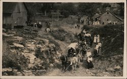 Mountain Wedding Postcard