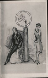 Reno Divorce Social History Postcard