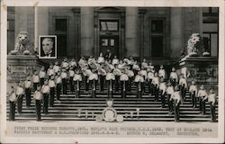 Vancouver Kitsilano Boys Band Conductor: Arthur W. Delamont cir. 1931 Postcard