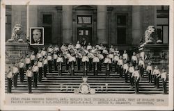 Vancouver Kitsilano Boys Band Conductor: Arthur W. Delamont cir. 1931 British Columbia Canada Postcard Postcard Postcard