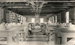 Photographer, Chefs, John Lowe-Pickering Lumber Co. Dining Hall Interior Sonora, CA Postcard Postcard Postcard