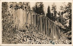 Devils Postpile National Monument Mammoth Lakes, CA Postcard Postcard Postcard