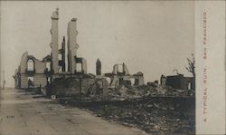 A Typical Ruin Postcard