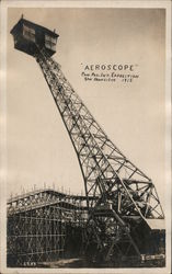 "Aeroscope" Pan-Pac Int. Exposition Postcard