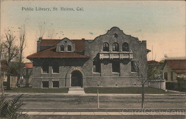 Public Library Saint Helena California