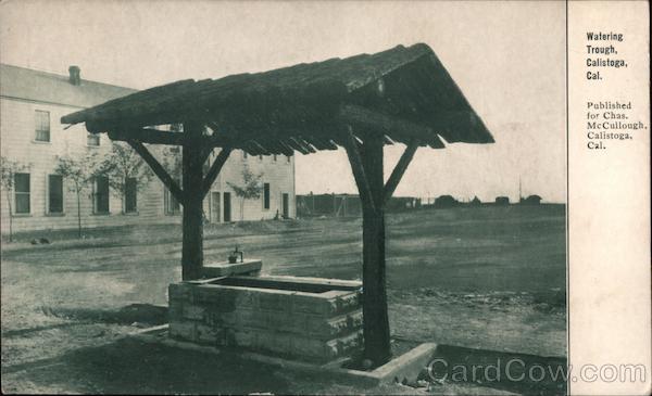 Watering Trough Calistoga California