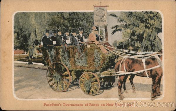 Tournament of Roses Parade Float Pasadena California