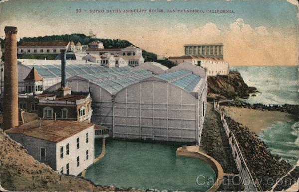 Sutro Baths and Cliff House San Francisco California