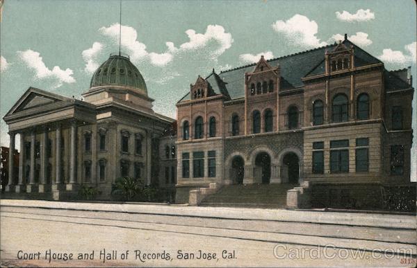 Court House and Hall of Records San Jose California