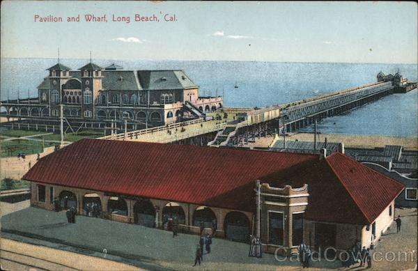 Pavilion and Wharf Long Beach California