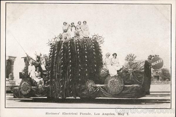 Shriners' Electrical Parade, May 7 Los Angeles California