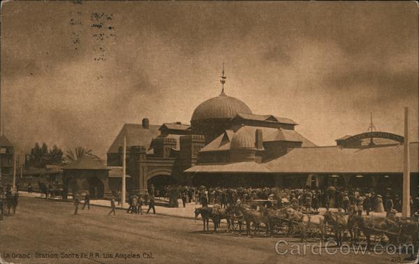 La Grand Station, Santa Fe Railroad Los Angeles California