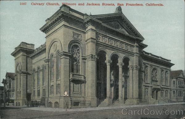 Calvary Church, Fillmore and Jackson Streets San Francisco California