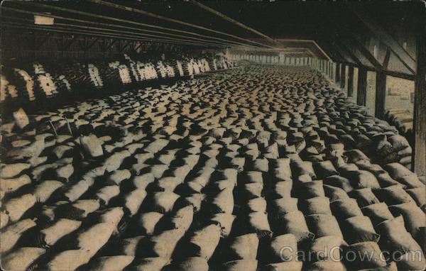 Millions of Sacks of California Wheat San Francisco