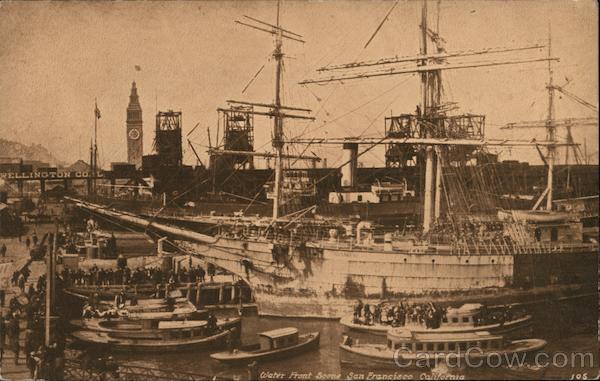 Water Front Scene San Francisco California