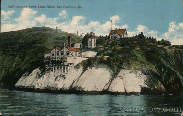 Light House on Yerba Buena Island San Francisco California