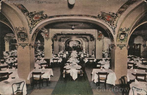 Bismarck Cafe San Francisco California