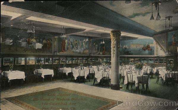 Cafe Jupiter San Francisco California