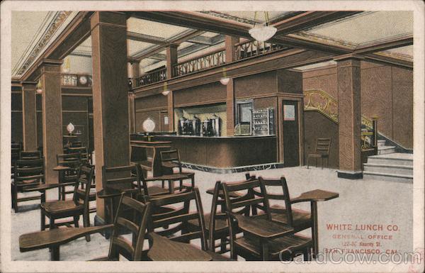 White Lunch Co. General Office San Francisco California