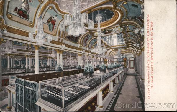 Jeweler Andrew's Diamond Palace San Francisco California