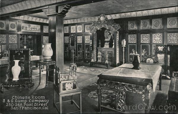 Chinese Room, S. & G. Gump Company, 230-268 Post Street San Francisco California