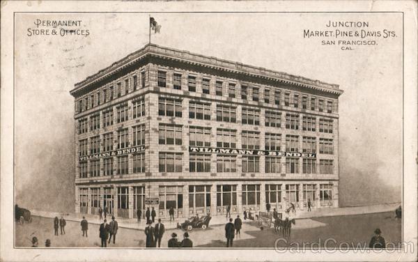 Department Store & Offices Junction Market & Davis Sts. San Francisco California