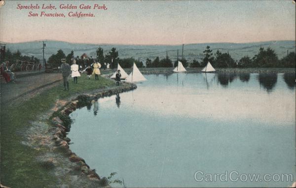 Spreckels Lake, Golden Gate Park San Francisco California