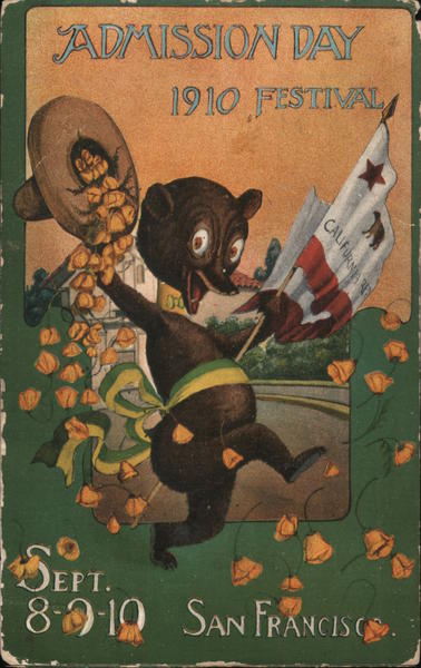 Admission Day Festival 1910 - September 8-9-10 San Francisco California