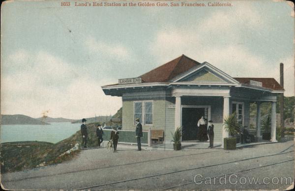 Land's End Station at the Golden Gate San Francisco California