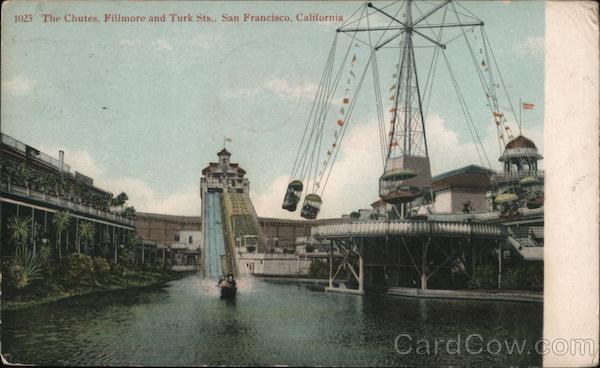 The Chutes, Fillmore and Turk Street San Francisco California
