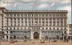 The Emporium, The Shopping Headquarters of the West Postcard