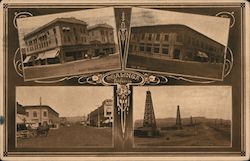 Town Views Coalinga, CA Postcard Postcard Postcard