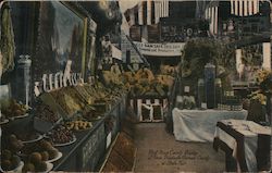 First Prize County Display of Farm Products at State Fair Postcard
