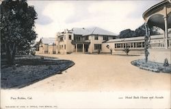 Hotel Bath House and Arcade Postcard