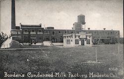 Borden's Condensed Milk Factory Postcard